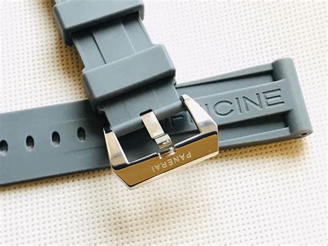 panerai officine rubber strap|panerai rubber strap 24mm.